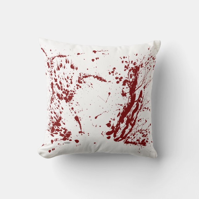 Blood splattered cushion (Front)