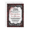 Blood Splattered Halloween Wedding Invitation