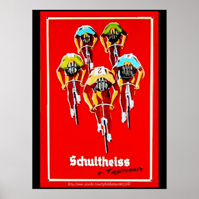 "Blood Sweat & Gears & the Tour de France" Poster (Front)