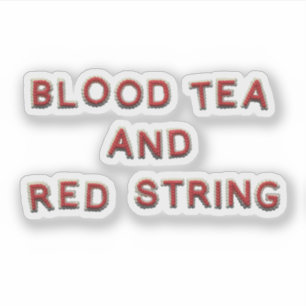 BLOOD TEA AND RED STRING Candy Letters