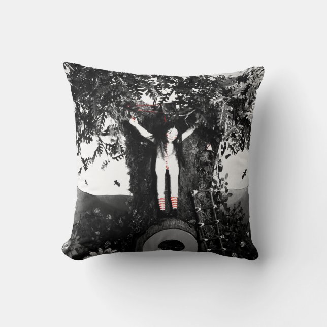 Blood Tea and Red String Doll Pillow (Front)