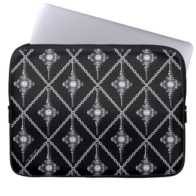 Blood Troth Pattern Laptop Sleeve (Front)
