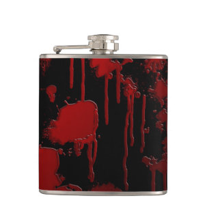 blood type hip flask