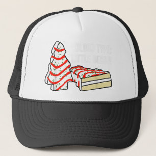 Blood type little debbie christmas tree snack cake trucker hat