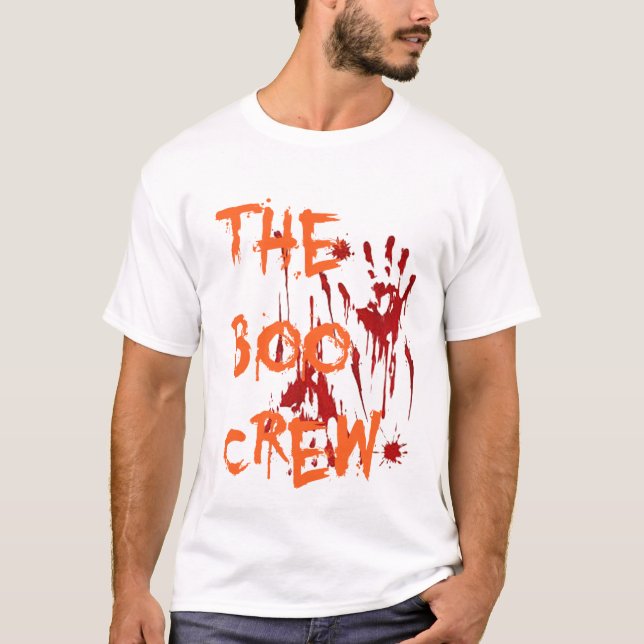 Bloodbath Bloody Horror Spooky Blood Splatters T-Shirt (Front)