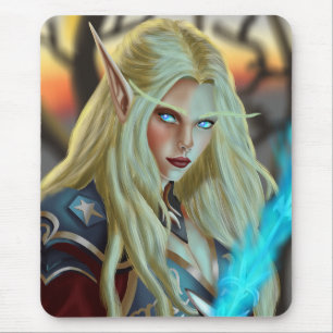 Bloodelf Magician Mouse Mat