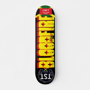 BLOODFIRE JMT Skateboard, 7¾" Deck Skateboard