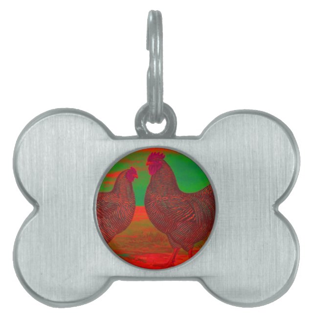 BloodFire Pet Name Tag (Front)