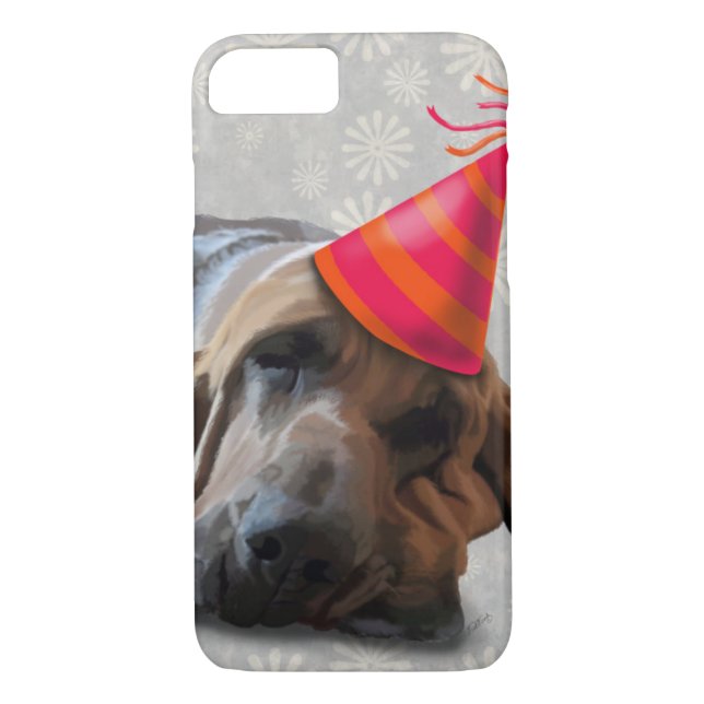 Bloodhound After the Party Case-Mate iPhone Case (Back)