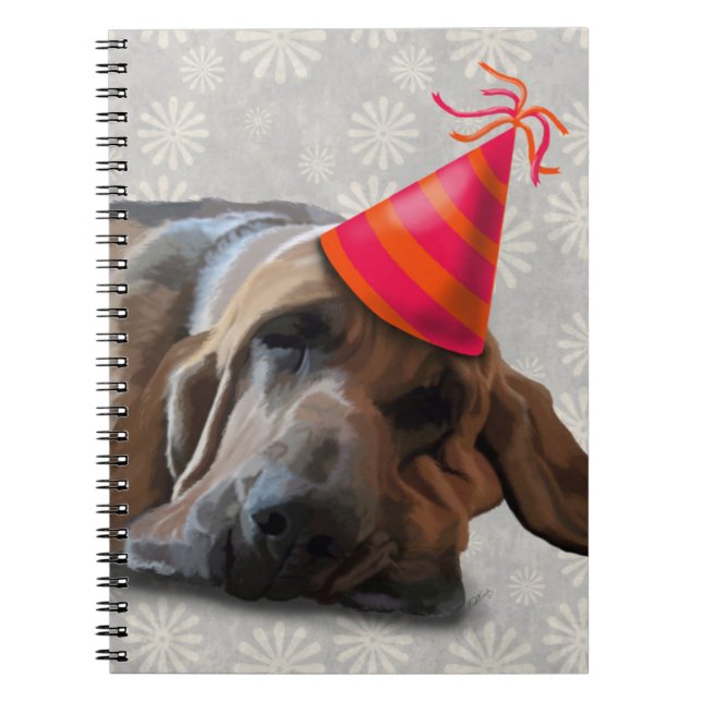 Bloodhound After the Party Notebook (Front)