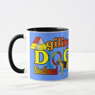 Bloodhound Agility Gifts Mug