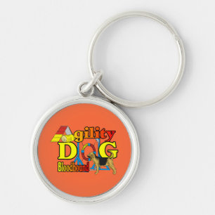 Bloodhound Agility Key Ring