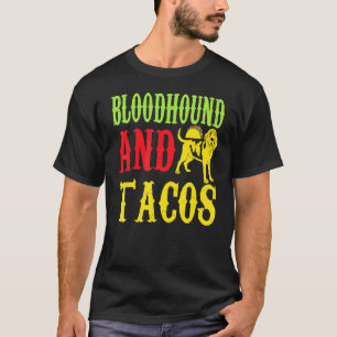 Bloodhound And Tacos Pet T-Shirt