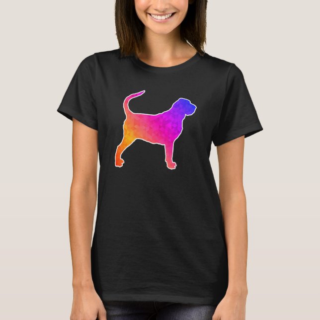 Bloodhound Ar - Low Poly Design T-Shirt (Front)