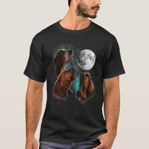 Bloodhound Bloodhound Howling Hound Lover T-Shirt