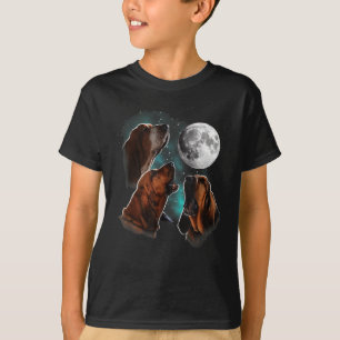 Bloodhound, Bloodhound Howling, Hound Lover T-Shirt