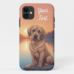 Bloodhound by Lake iPhone 11 Case