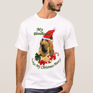 Bloodhound Christmas Gifts T-Shirt