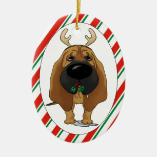 Bloodhound Christmas Ornament