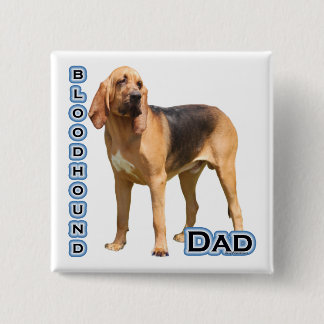Bloodhound Dad 4 - Button