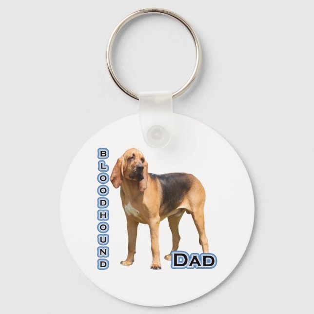 Bloodhound Dad 4 - Keychain (Front)