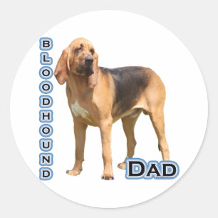 Bloodhound Dad 4 - Sticker