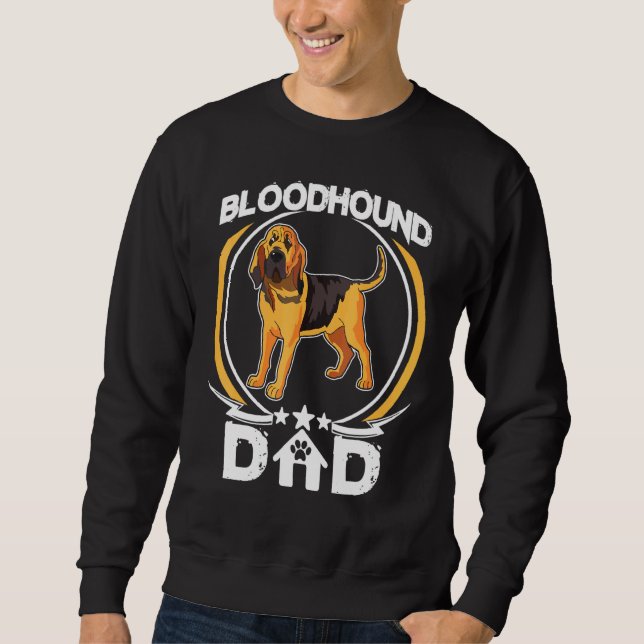 Bloodhound Dad For Dog Owners  Tee (Front)