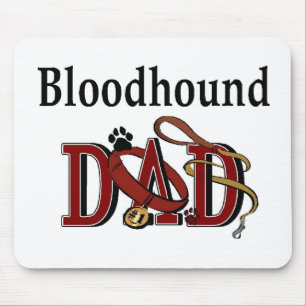 Bloodhound Dad Gifts Mouse Mat