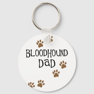 Bloodhound Dad Key Ring