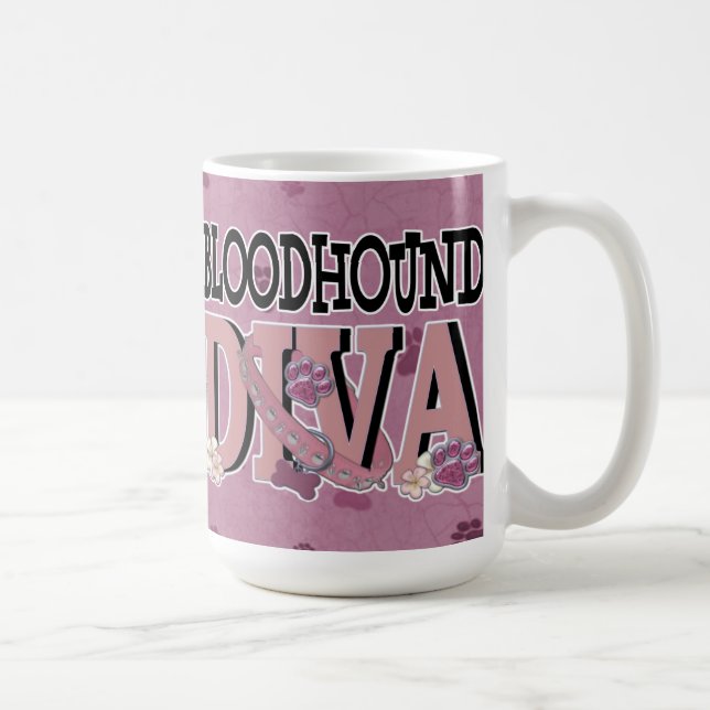 Bloodhound DIVA Coffee Mug (Right)
