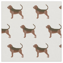 Bloodhound Dog Basic Breed Silhouette