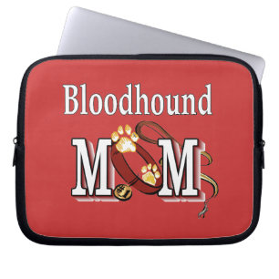 Bloodhound Dog MOM Laptop Sleeve