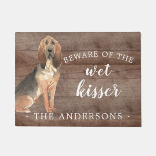 BloodHound Dog Personalised Door Mat
