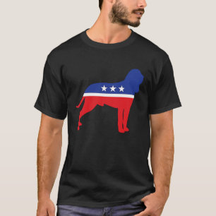 Bloodhound Dog  Political Symbol Election Mascot T-Shirt