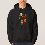 Bloodhound Dog Santa Sleigh Reindeer Christmas Xma Hoodie<br><div class="desc">Bloodhound Dog Santa Sleigh Reindeer Christmas Xmas</div>