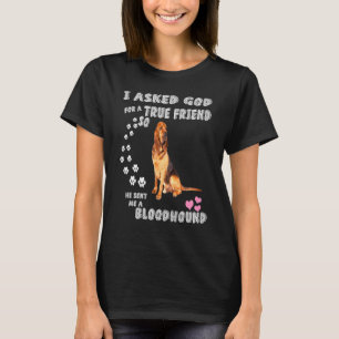 Bloodhound Dog Scent Hound Cute Bloodhound T-Shirt