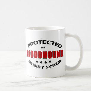 Bloodhound Dog Security Coffee Mug