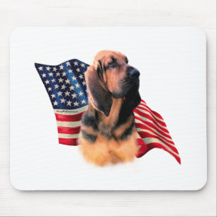 Bloodhound Flag Mouse Mat