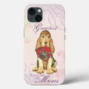 Bloodhound Heart Mum iPhone 13 Case