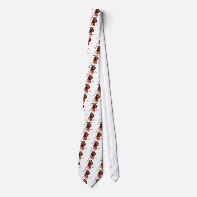 Bloodhound History Design Tie (Front)