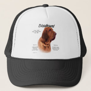 Bloodhound History Design Trucker Hat