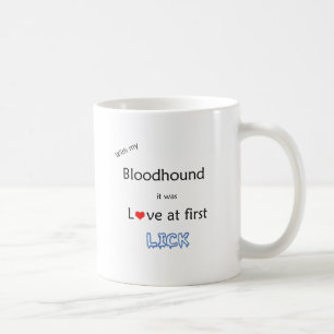 Bloodhound Love at First Lick Coffee Mug