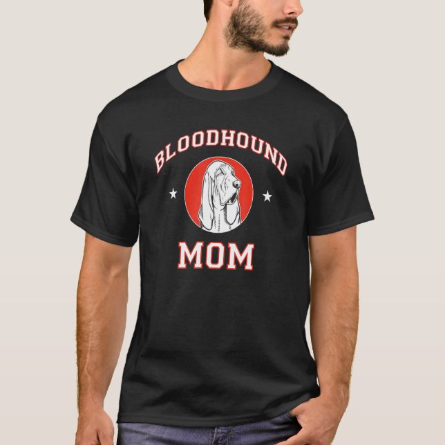 Bloodhound Mum 1 T-Shirt (Front)