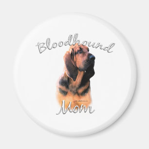Bloodhound Mum 2 Magnet