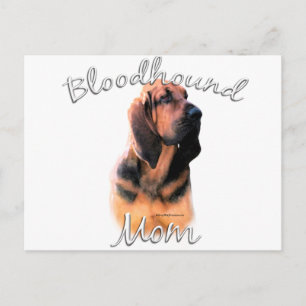 Bloodhound Mum 2 Postcard