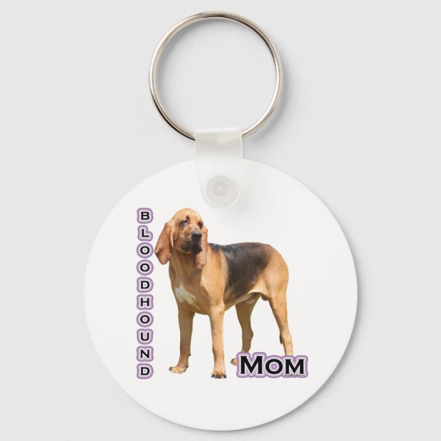 Bloodhound Mum 4 - Keychain (Front)