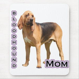 Bloodhound Mum 4 Mouse Mat
