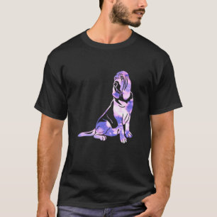 Bloodhound Of 1990S Vaporwave Aesthetics / Bloodho T-Shirt