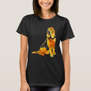 Bloodhound Orange Retro & Vintage Bloodhound Owner T-Shirt