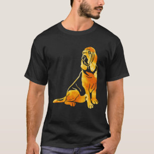 Bloodhound Orange Retro & Vintage Bloodhound Owner T-Shirt